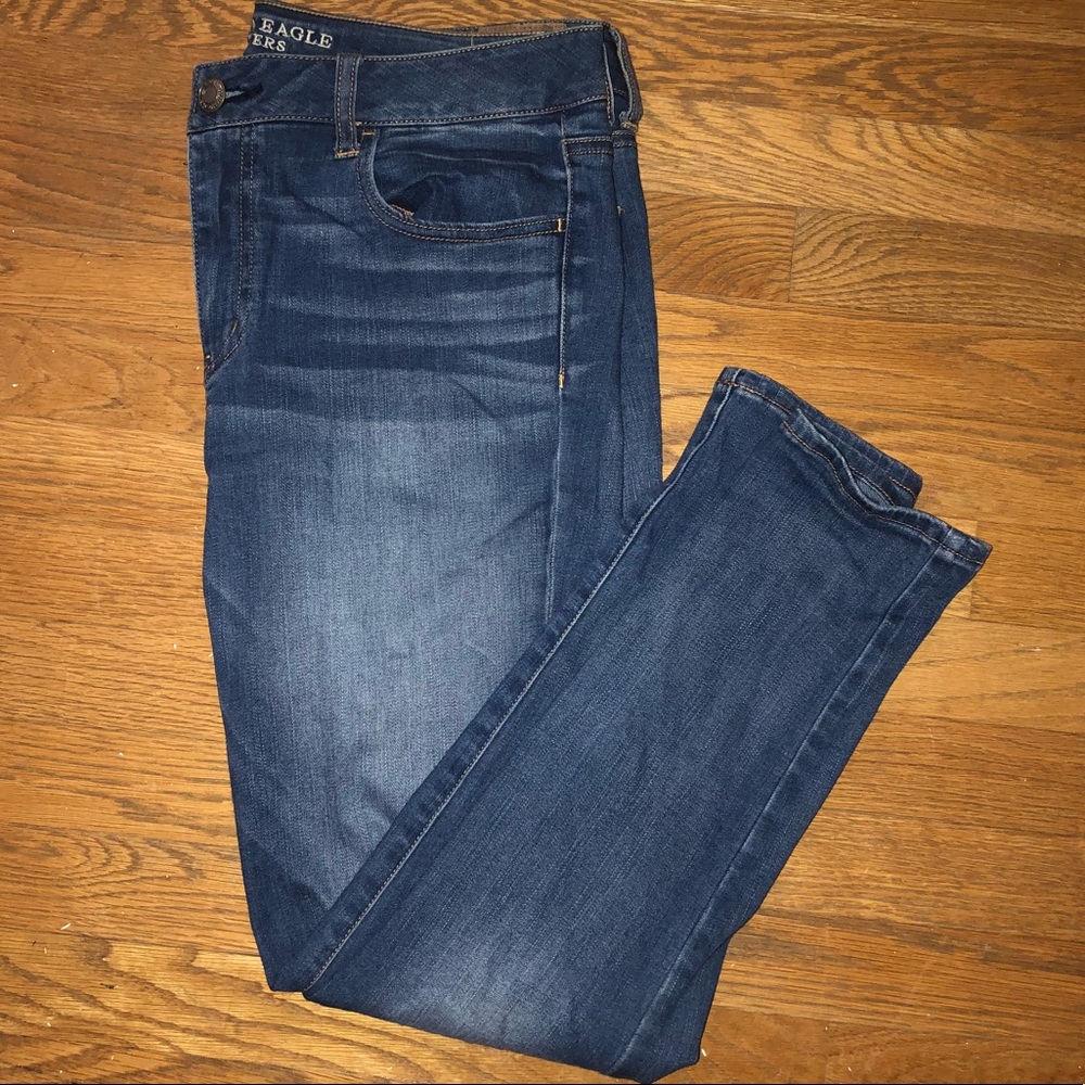 American eagle light wash Jeggings
